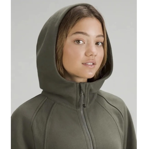 NWT Lululemon Scuba Oversized Full Zip Hoodie XS/S Carob Brown COBN - Picture 15 of 15